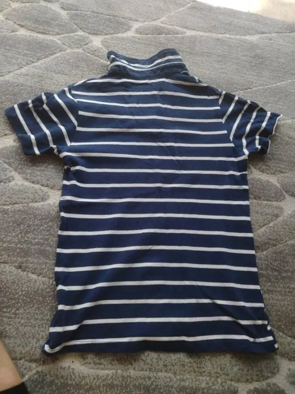 Tricou polo Reverse M | Albastru, Bumbac - Image 3