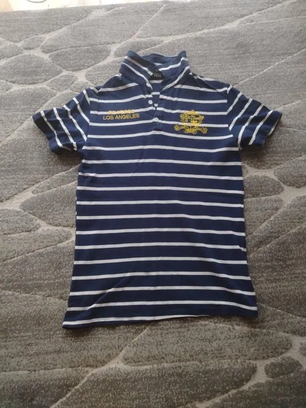 Tricou polo Reverse M | Albastru, Bumbac - Image 5