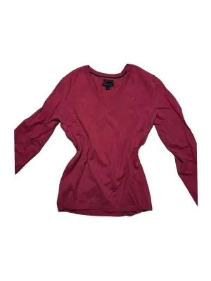 Pulover cu anchior Tommy Hilfiger M | Roz, Normal, Mulat Cambrat fit