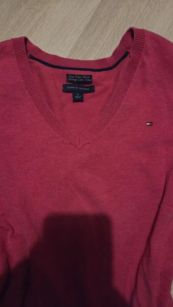 Pulover cu anchior Tommy Hilfiger M | Roz, Normal, Mulat   Cambrat fit - Image 2