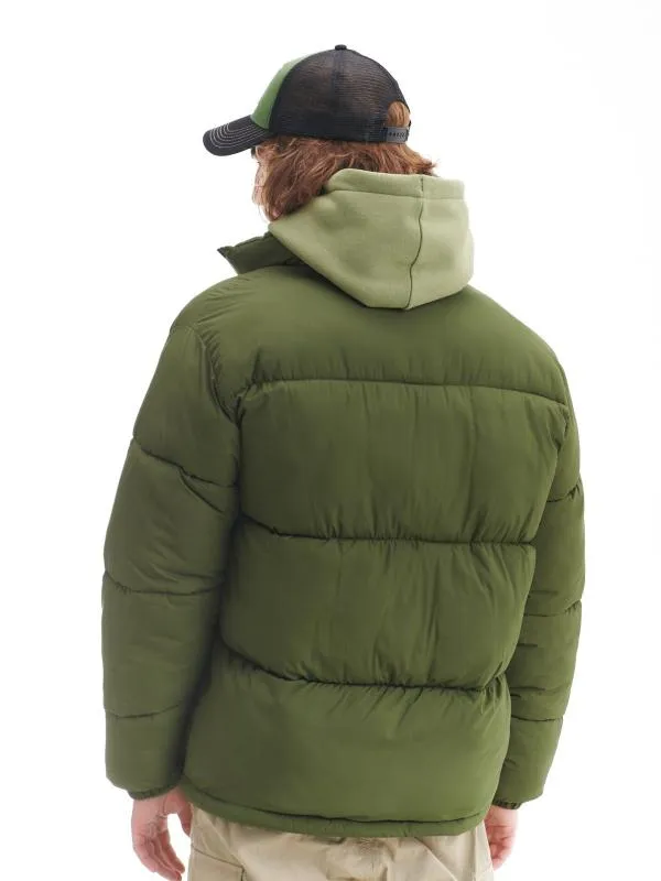 Geacă matlasată Cropp S | Khaki, Fără glugă, Monocrom, Poliester - Image 2