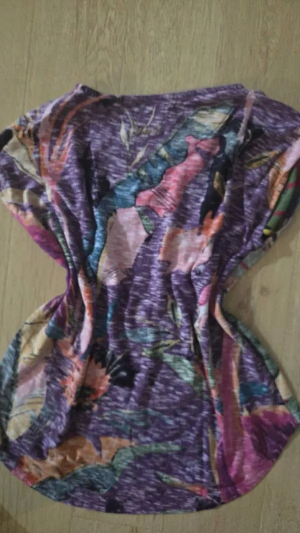 Tricou Desigual S | Multicolor, Normal, Regular   Standard fit, Abstract & Color Block - Image 5