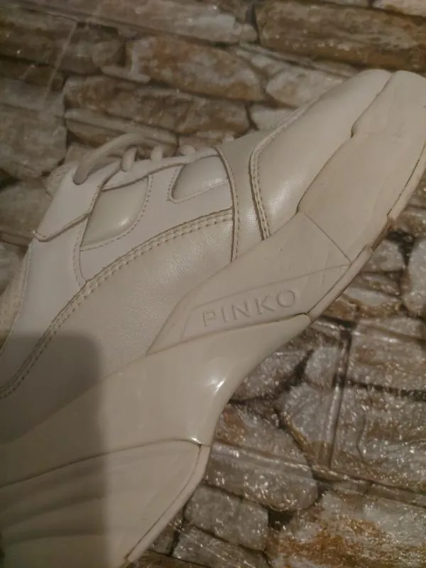 Sneakers platformă Pinko EU 35 | Alb - Image 9