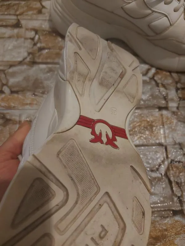 Sneakers platformă Pinko EU 35 | Alb - Image 11