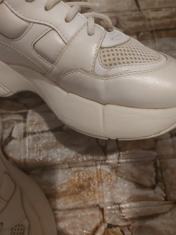 Sneakers platformă Pinko EU 35 | Alb - Image 4