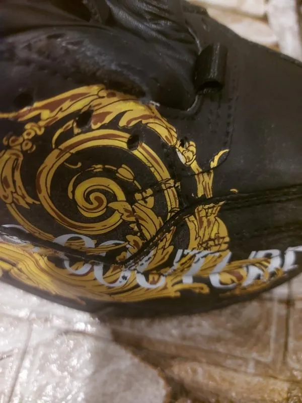 Sneakers platformă Versace Jeans Couture EU 35 | Negru - Image 9