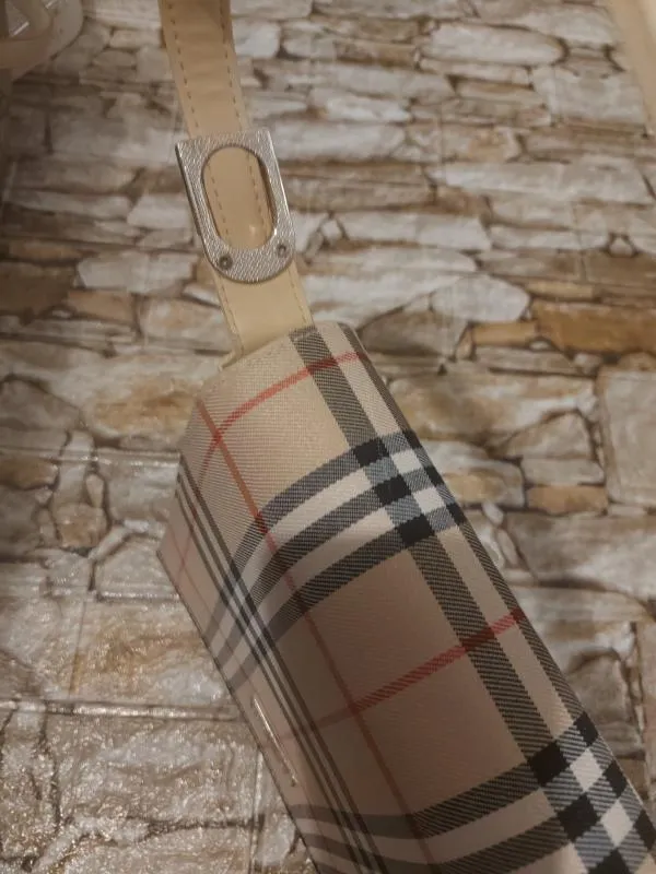 Geantă de mână Burberry | Ivoire, Dungi - Image 2