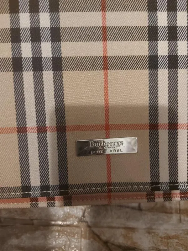 Geantă de mână Burberry | Ivoire, Dungi - Image 4
