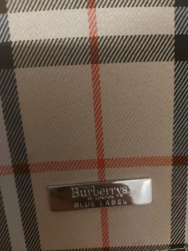 Geantă de mână Burberry | Ivoire, Dungi - Image 8