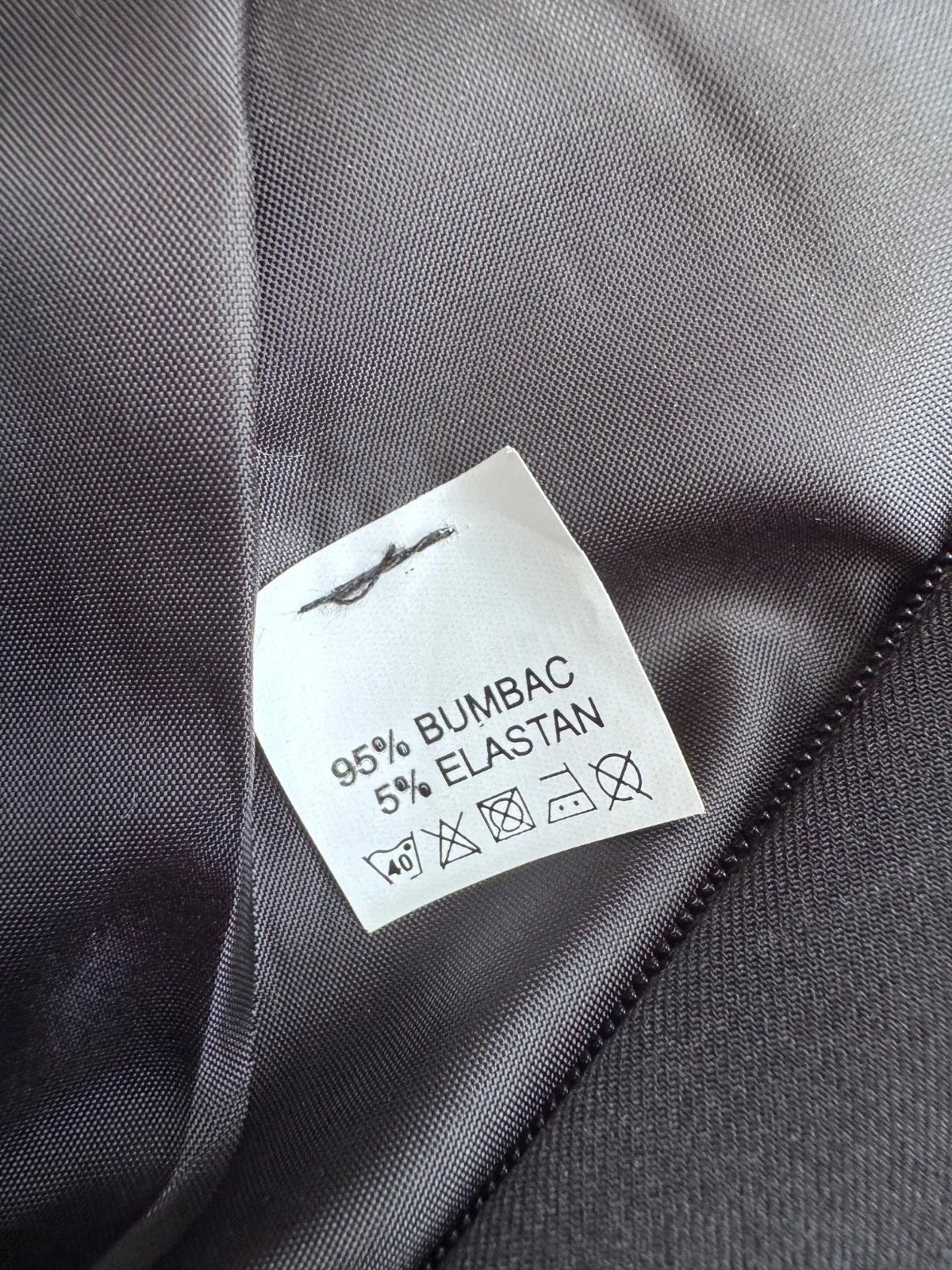 Fustă Midi S | Negru, Talie medie, A-line fit, Bumbac - Image 4