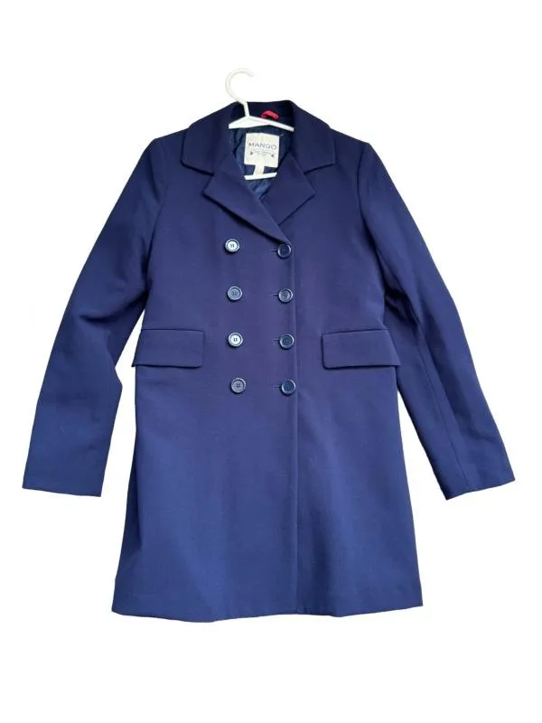 Pardesiu Mango XS | Bleumarin, Fără glugă
