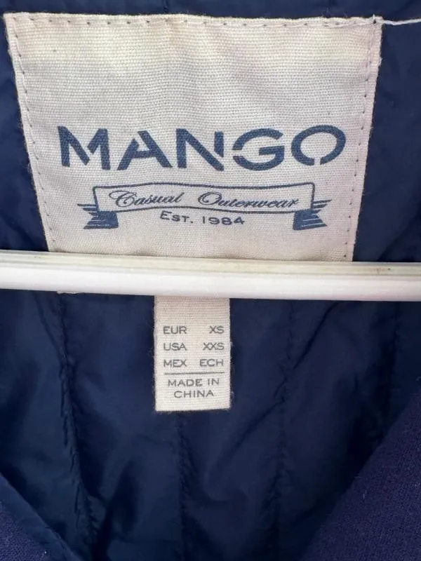 Pardesiu Mango XS | Bleumarin, Fără glugă - Image 4
