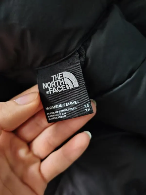 Geacă matlasată The North Face XS | Negru, Cu glugă, Monocrom - Image 3